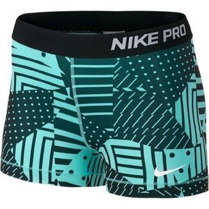Nike Pro Compression Shorts Spandex Running Cheer